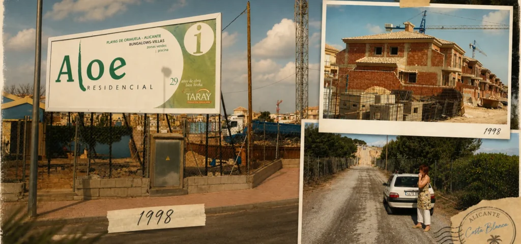 Mijn eerste woning kocht ik Spanje in1998 Costa Blanca